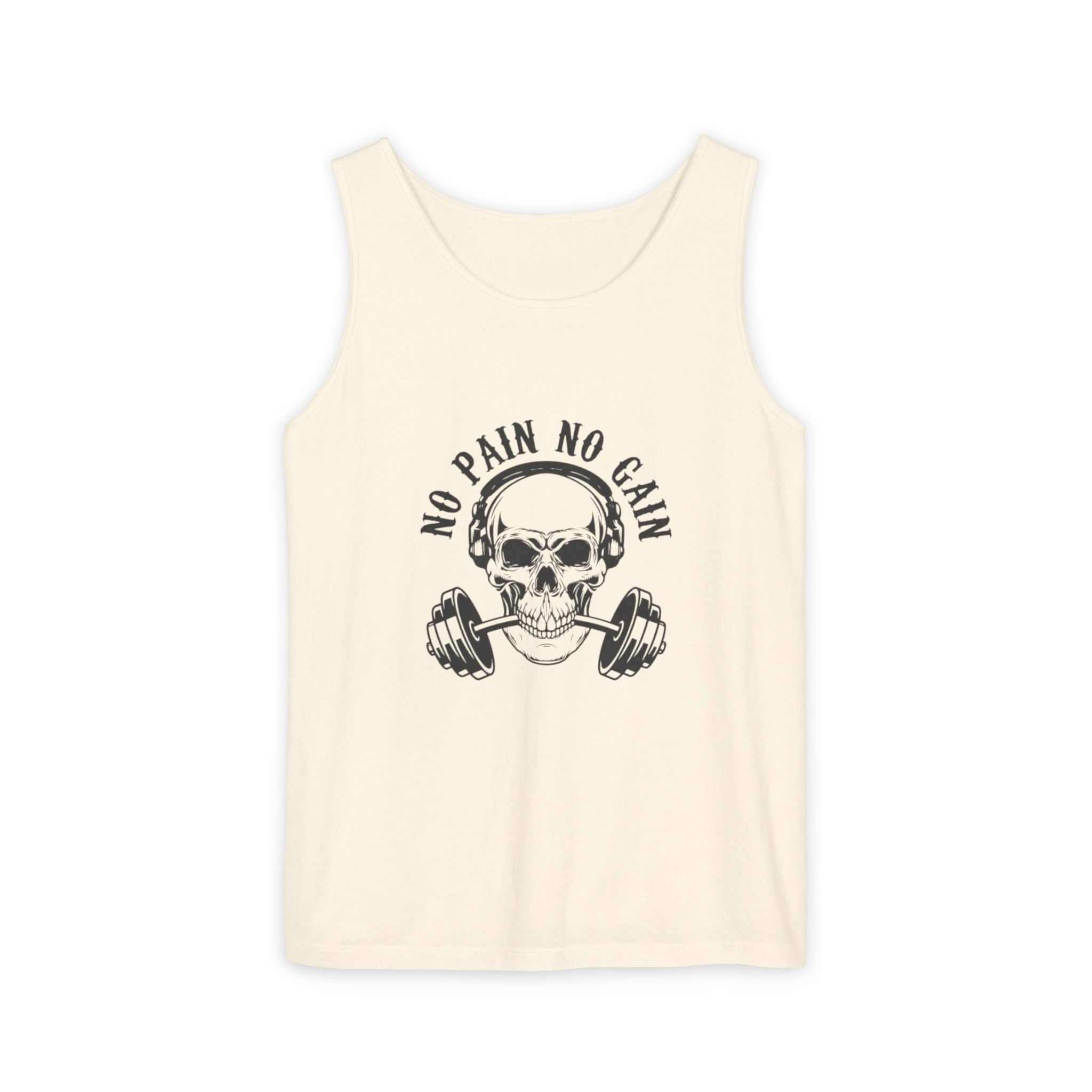 No Pain No Gain Men's tank top for gym, sports, outdoors