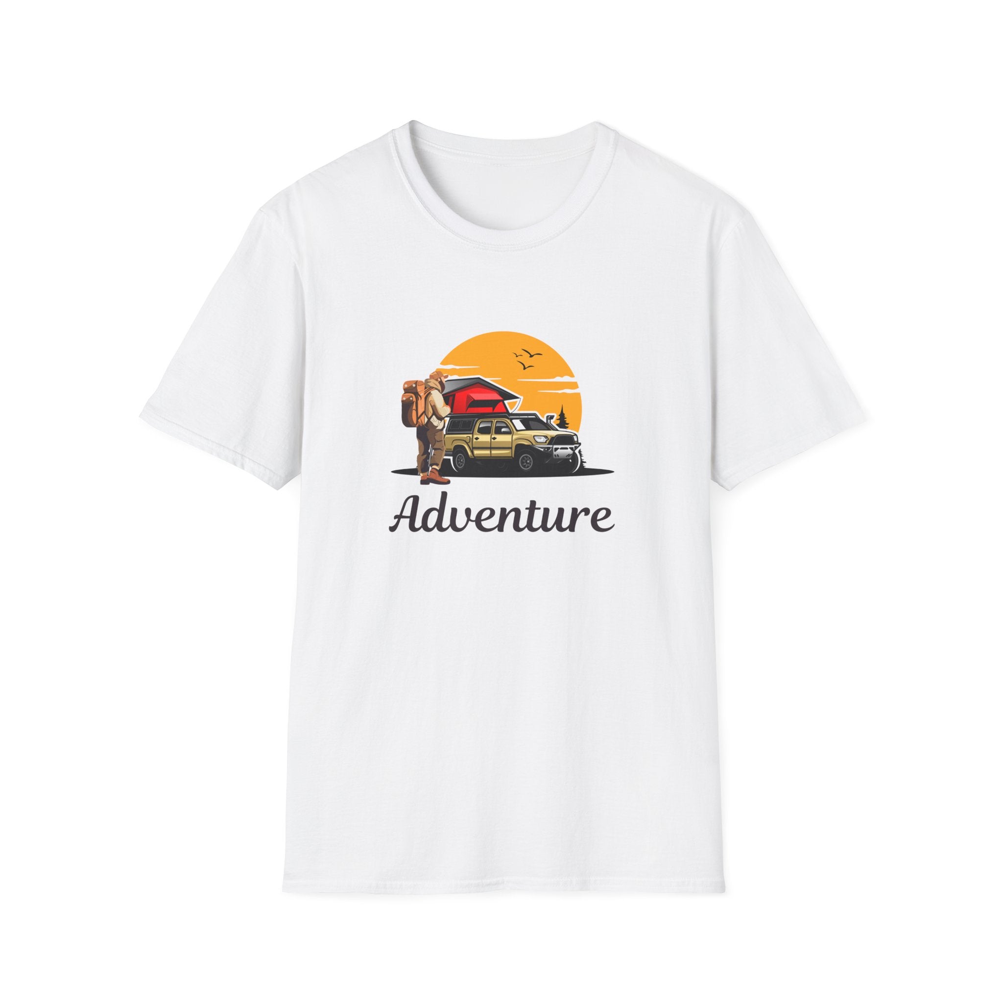 Adventure Overland Graphic T-Shirt – Sunset Explorer Truck Tee