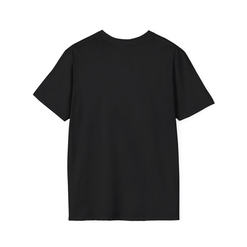 80s vibes trendy black T-shirt