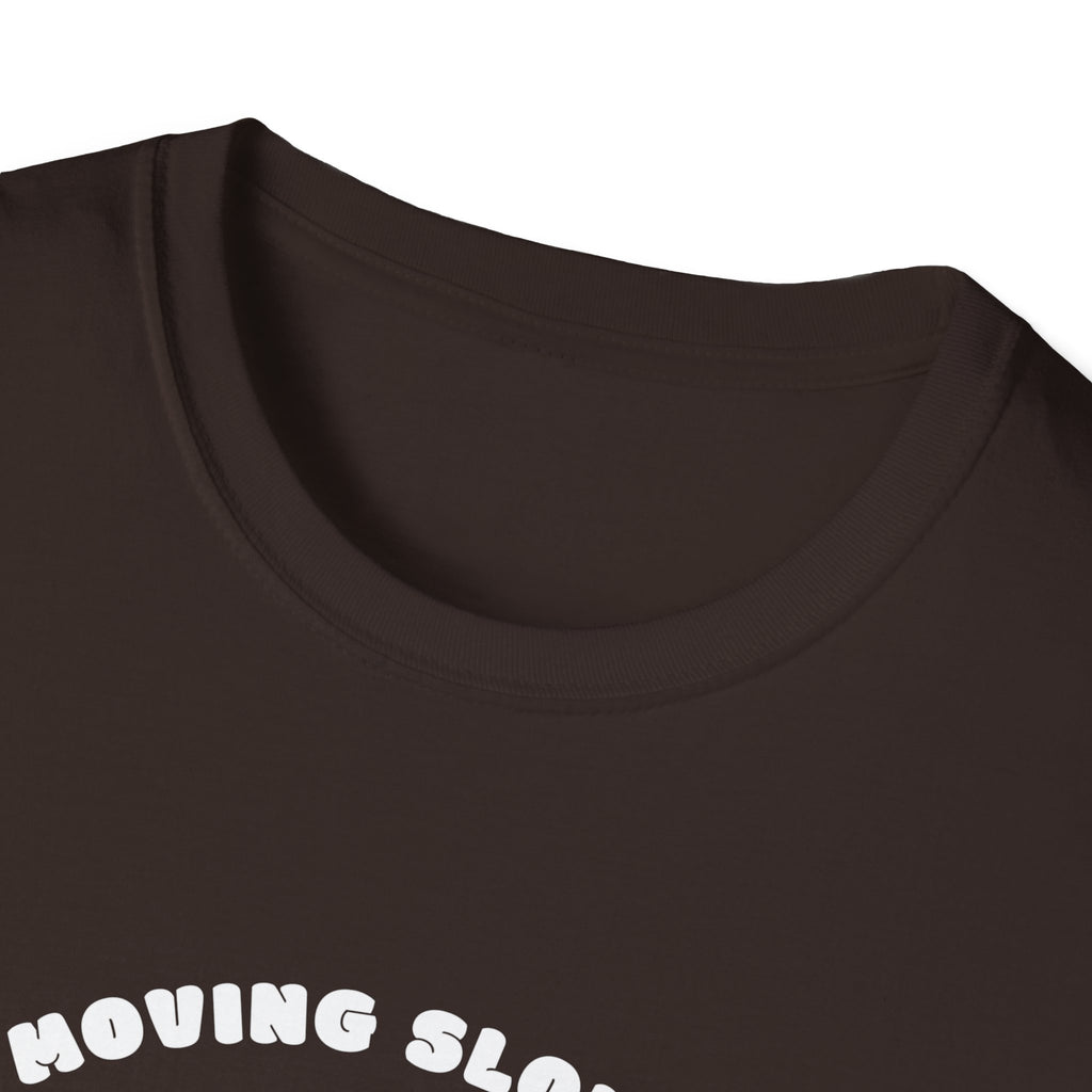 Moving slowly Living fully Valentine's Day Sloth Tee
