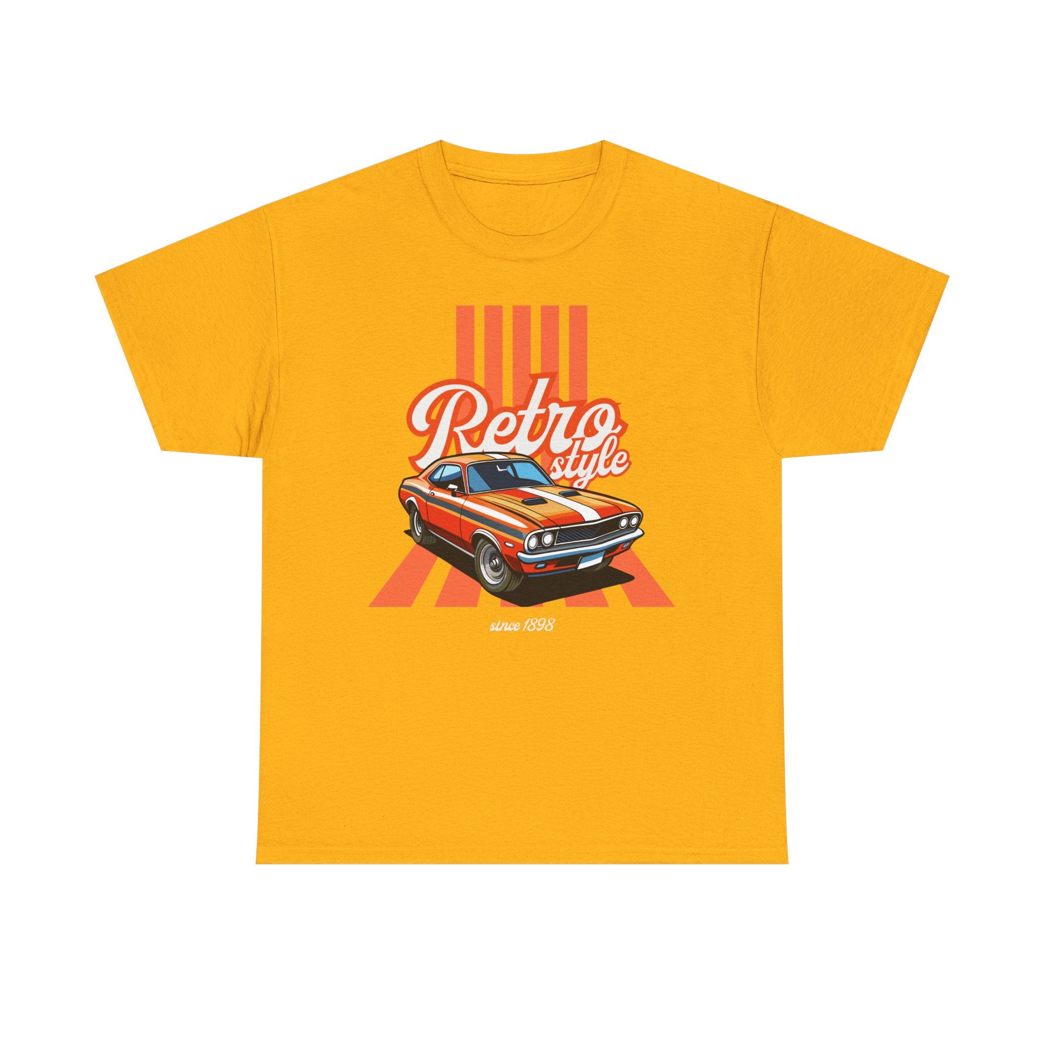 Unisex Retro Vintage car Streetwear graphic Tee