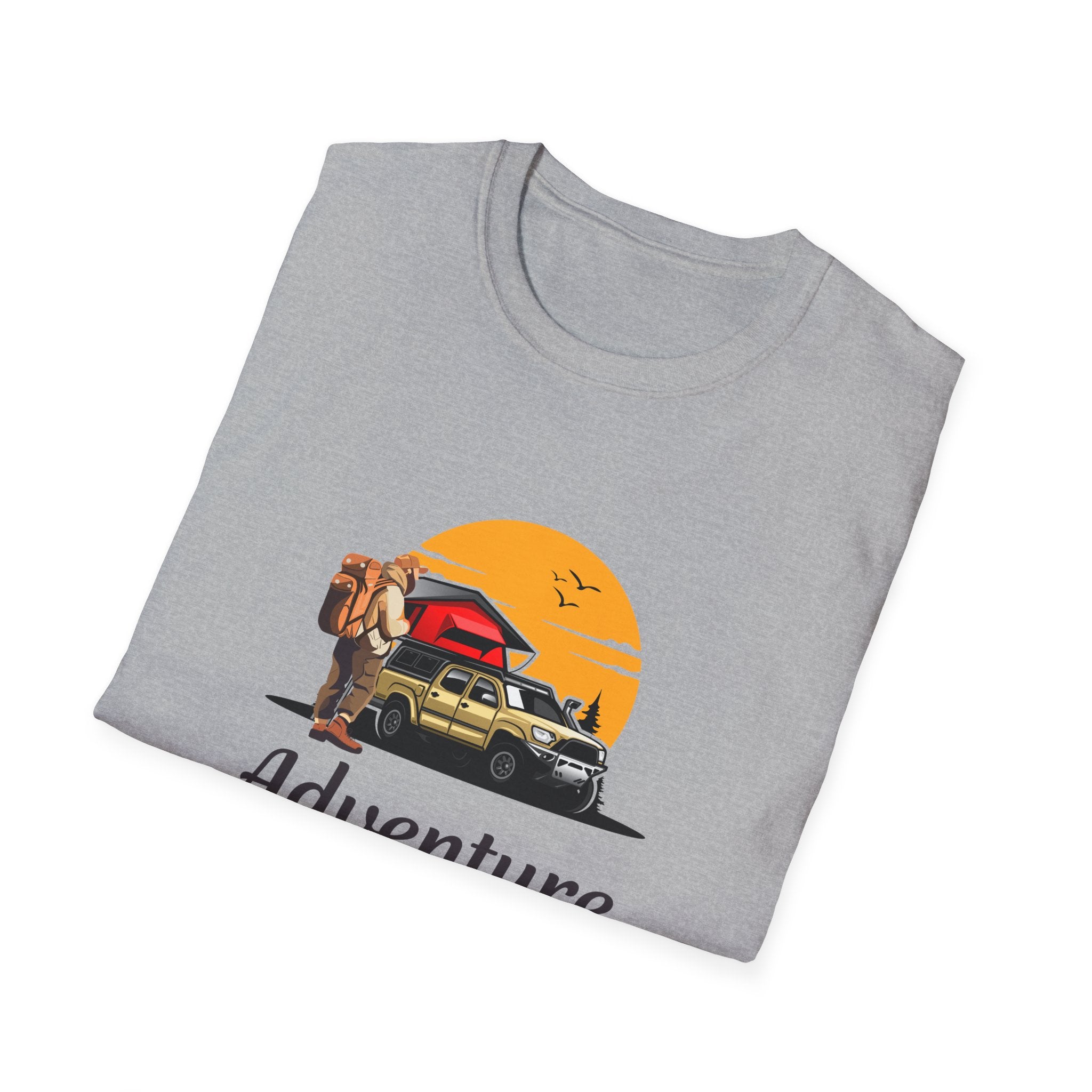 Adventure Overland Graphic T-Shirt – Sunset Explorer Truck Tee
